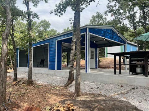 Legacy Blue Metal Building available at River City Flooring in Mountain Home.